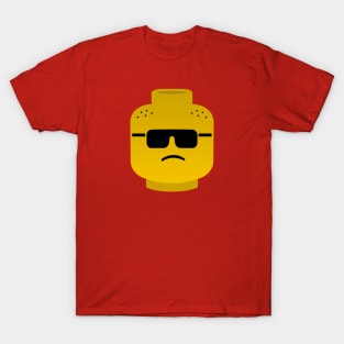 Lego head sunglasses T-Shirt